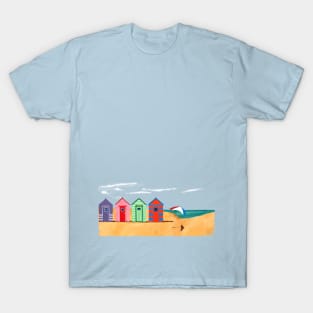 Beach Huts T-Shirt